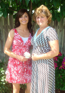 mom and me